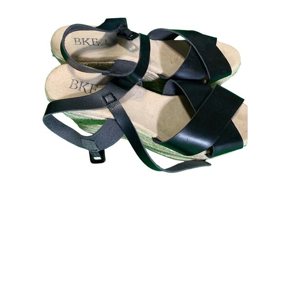 BKE Curious wedge Strappy heels size 10M - Picture 4 of 7